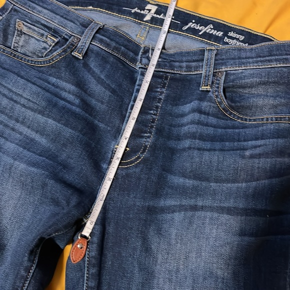 7 for all mankind - the Josefina skinny boyfriend - size 27 EUC - Picture 7 of 10